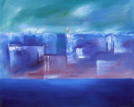 Untitled (Abstract Skyscape)