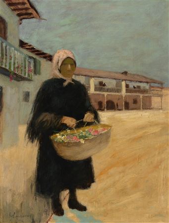 Spanish Flower Seller