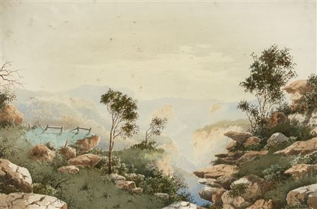 Jamieson Valley by Jan de Leener - Auction record, sale price, and art valuation. Compare with similar artists and explore comparable artworks.