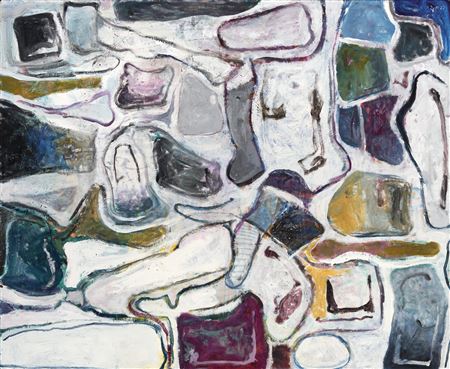 Sample artwork by Thomas Clark (20th Century), known for abstract painting - View similar artists and auction records