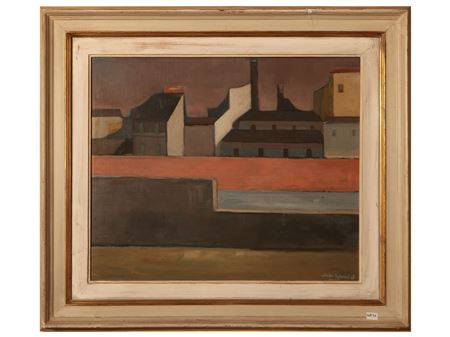 City by Dino Caponi - Auction record, sale price, and art valuation. Compare with similar artists and explore comparable artworks.