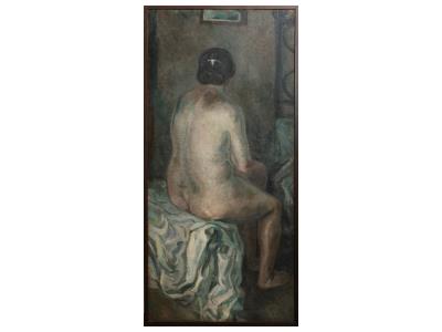 Female nude from behind
