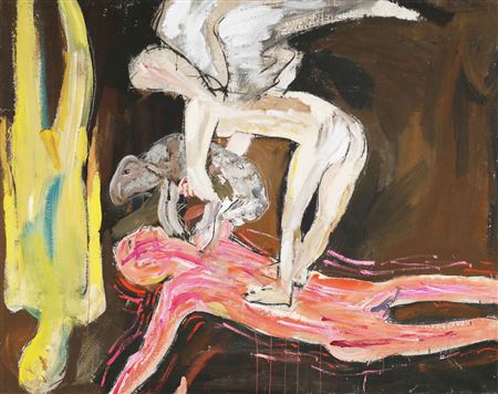 Sample artwork by Inge Ellegaard (Born 1953), known for painting - View similar artists and auction records