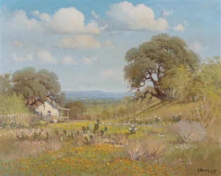Leaning Oak