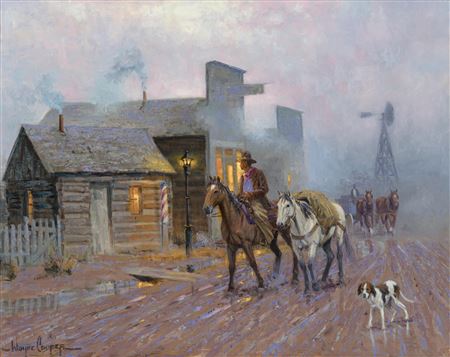 The Smell of Coffee by Wayne Cooper - Auction record, sale price, and art valuation. Compare with similar artists and explore comparable artworks.