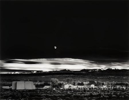 Moonrise, Hernandez, New Mexico