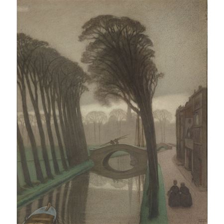 BRIDGE OVER A CANAL by Andre (Farkas) Francois - Auction record, sale price, and art valuation. Compare with similar artists and explore comparable artworks.
