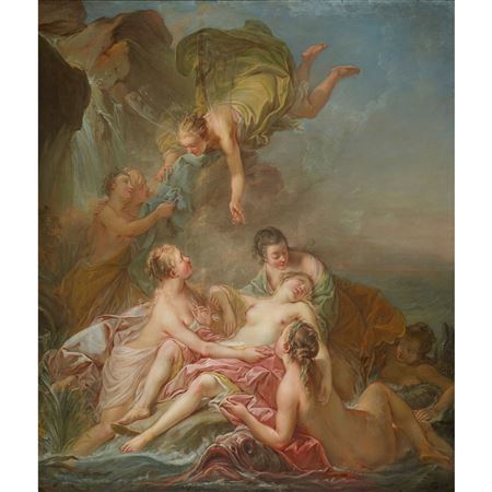 Sample artwork by Jean-Baptiste Henri Deshays (1729 - 1765), known for religion and mythology painting, church decoration, altarpieces - View similar artists and auction records