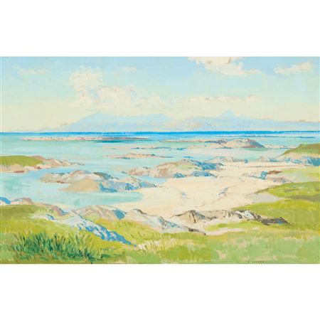 COOLINS FROM ARISAIG by Tom Hovell Shanks - Auction record, sale price, and art valuation. Compare with similar artists and explore comparable artworks.