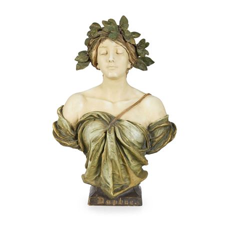 'DAPHNE' by Ernst Wahliss - Auction record, sale price, and art valuation. Compare with similar artists and explore comparable artworks.