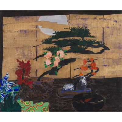 Japanese Still Life by George Donald - Auction record, sale price, and art valuation. Compare with similar artists and explore comparable artworks.