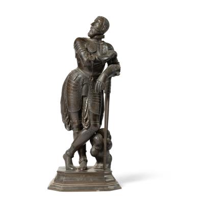 A Bronze Figure of Lazerus von Schwendi, Commander of the Holy Roman Empire Army by Karoly Alexy - Auction record, sale price, and art valuation. Compare with similar artists and explore comparable artworks.