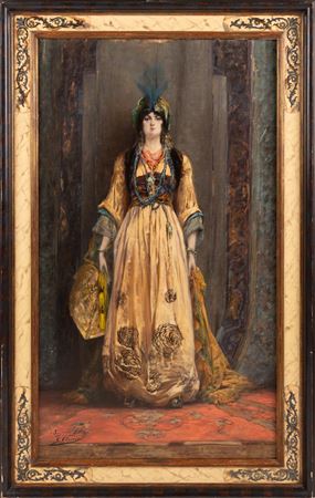 Sample artwork by Georges Jules Victor Clairin (1843 - 1919), known for painting - View similar artists and auction records