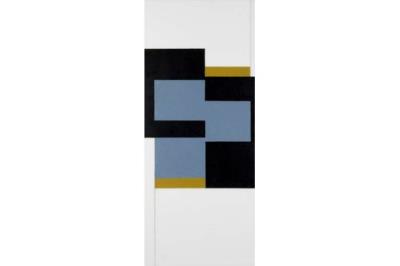 GREY AND BLACK INTERLOCKED PLANES, 2007