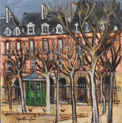 Place des Vosges by Jacques Goupil - Auction record, sale price, and art valuation. Compare with similar artists and explore comparable artworks.