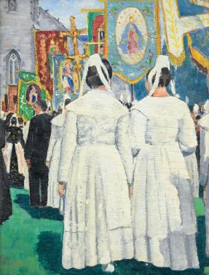 The Pardon banners, Sainte-Anne-la-Palud