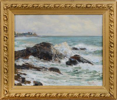 Marina with Rocks