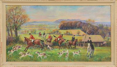 Hunting scene