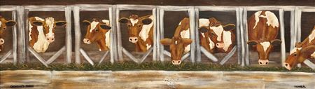 ''Benson's Barn'' (Cows)
