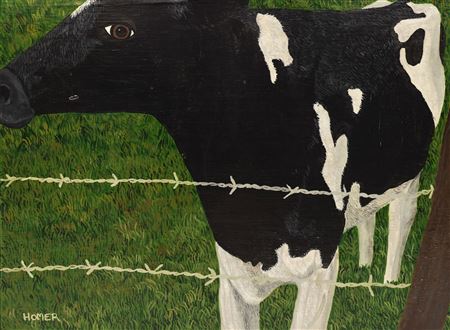 ''Barbed Wire'' (Black Cow) 1982