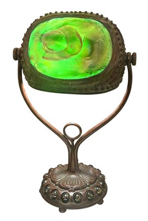 Turtleback Bronze Desk Lamp