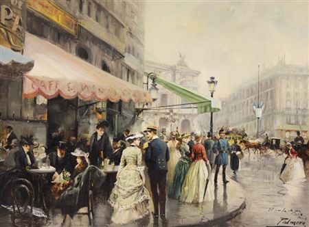 ''Cafe de la Paix, Paris''