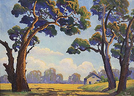 "Summer Cottage" by Bird LeFever - Auction record, sale price, and art valuation. Compare with similar artists and explore comparable artworks.