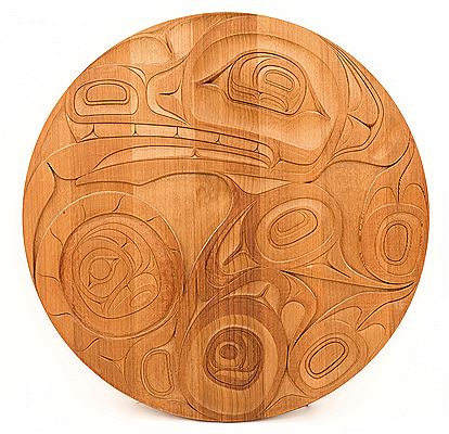 "Wolf Panel" (Round) 2003