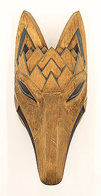 "Wolf Bird" Wall Mask