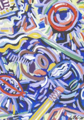 Untitled (Blue)