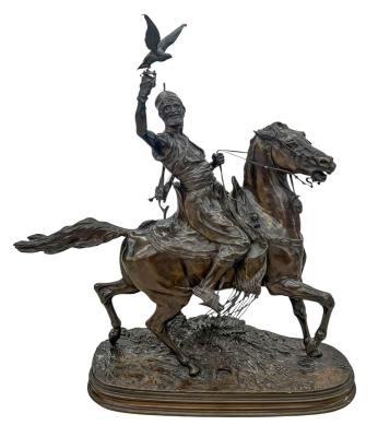 The Falconer on Horseback