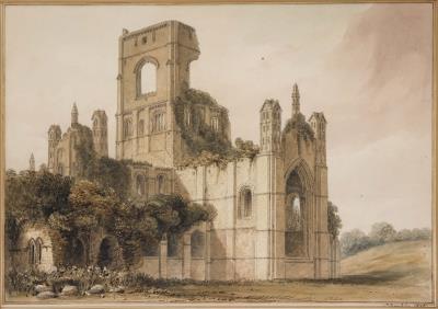 View of Kirkstall Abbey