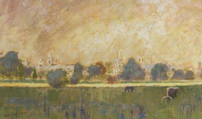 Sample artwork by Terry McKivragan (1929 - 2013), known for landscape painting - View similar artists and auction records