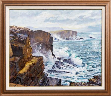 Cliffs at Yesnaby, Orkney
