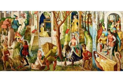 Sample artwork by Fyffe Christie (1918 - 1979), known for painting - View similar artists and auction records