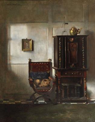 Interior with Gallery Cupboard