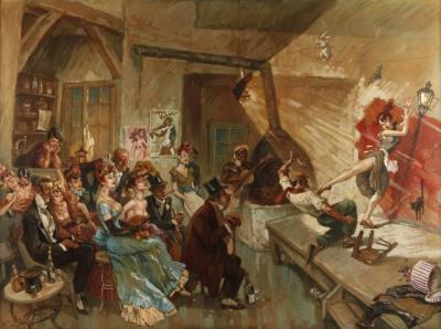 Cabaret "Lapin Blanc Paris"
