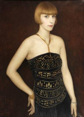 New Objectivity Portrait of a Lady