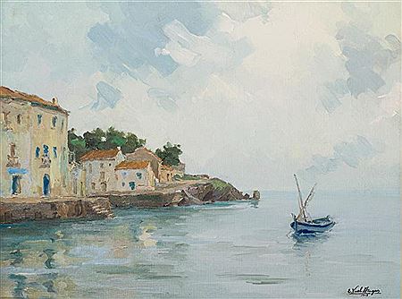"Cadaqués" 1948 by Eduard Vial Hugas - Auction record, sale price, and art valuation. Compare with similar artists and explore comparable artworks.