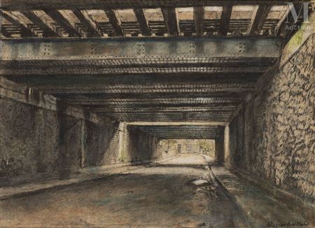 The tunnel; The street, the church, The street (4)