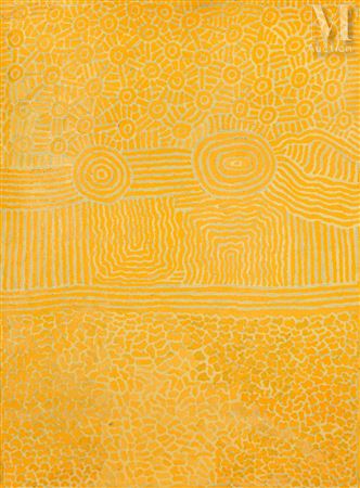 Sample artwork by Narrabri Nakamarra (1950 - 2010), known for aboriginal painting - View similar artists and auction records
