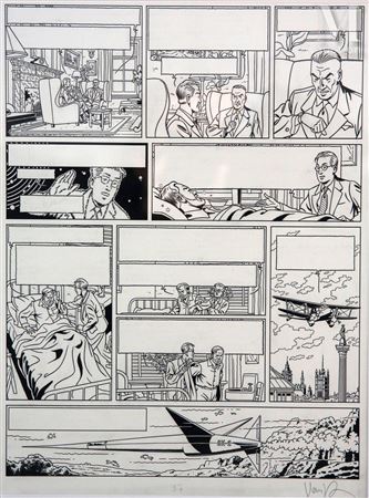 Blake and Mortimer by Peter Van Dongen - Auction record, sale price, and art valuation. Compare with similar artists and explore comparable artworks.