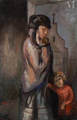 The Family by Serge Choubine - Auction record, sale price, and art valuation. Compare with similar artists and explore comparable artworks.