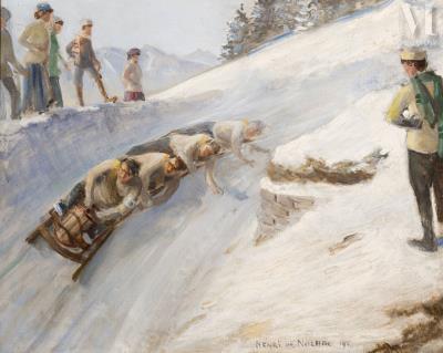 The bobsleigh race