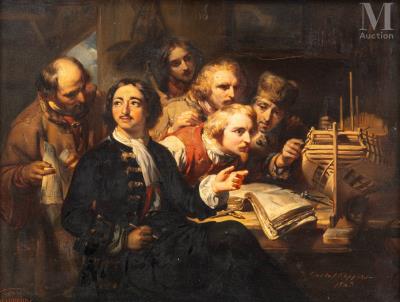 Young Peter the Great in Zaandam