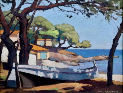 Marine at Saint Clair, landscape of Provence