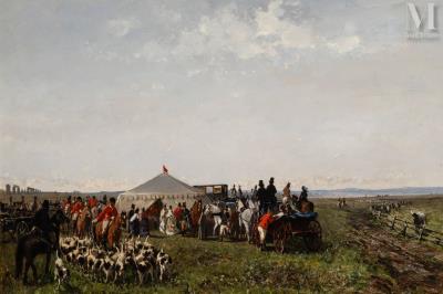Hunting rendezvous in the Roman countryside
