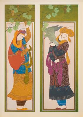 Heart flame "Yār" From the "Lovers" series