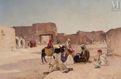 Lunch in the oasis