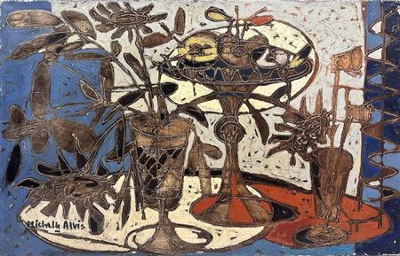 Sample artwork by Michel de Alvis (Born 1933), known for painting - View similar artists and auction records